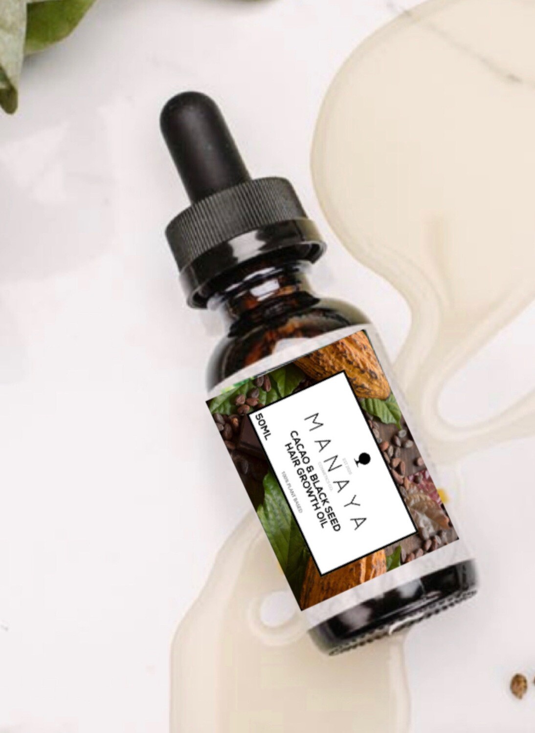 Cacao & Black Seed Hair Growth Oil (50ml)