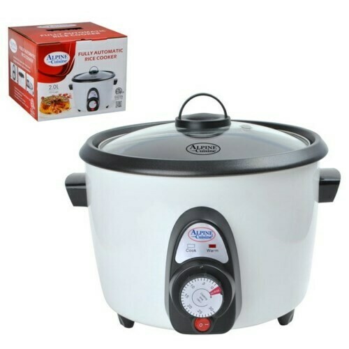 Rice Cooker 2.0L, 10 cups, Brown bottom