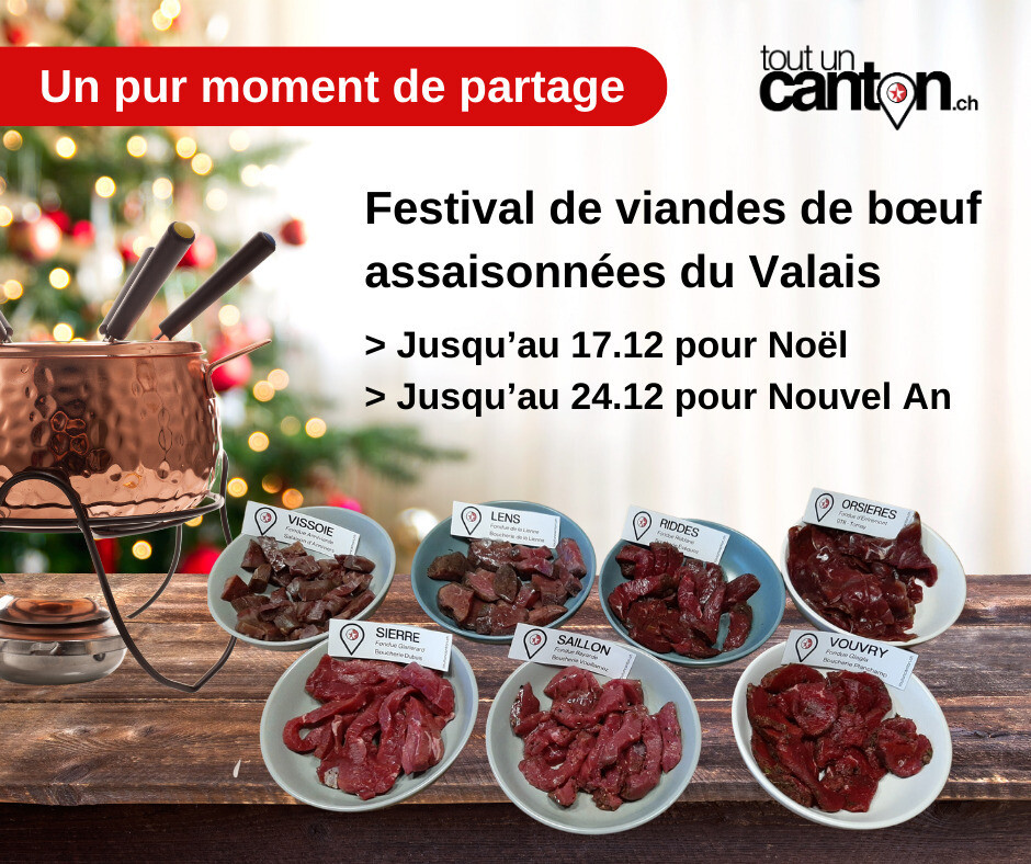 Festival de fondue chinoise assaisonnée du Valais 250g