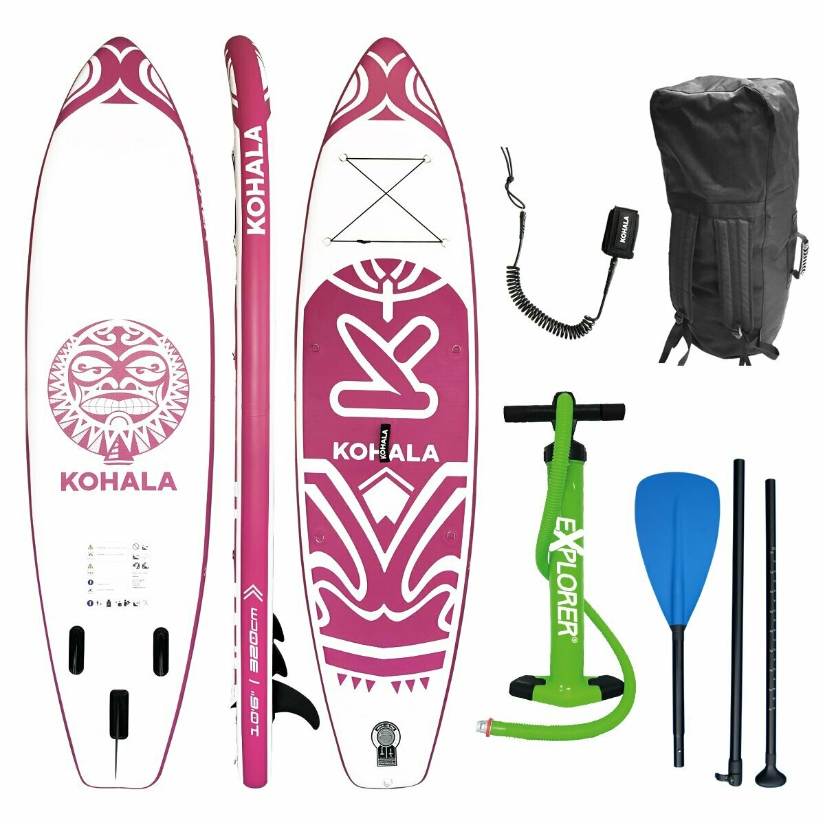 komplettes StandUP Paddel Set Kohala