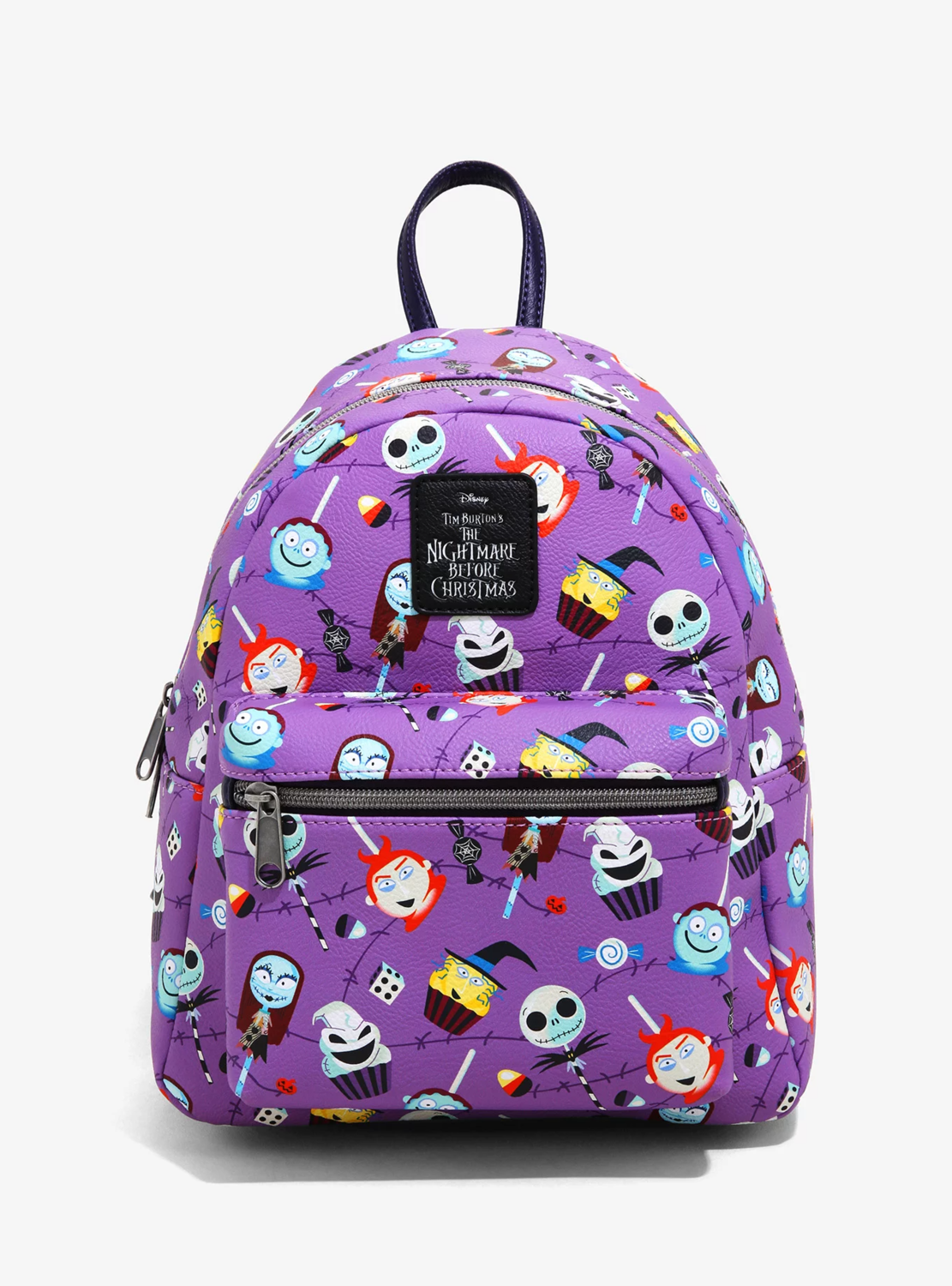 Loungefly Funko Pop The Nightmare Before Christmas Neon Mini Backpack Negro | Envío Gratis