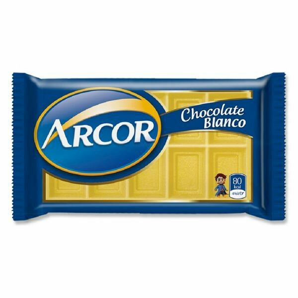 CHOCOLATE BLANCO ARCOR 25 GR PACK X 3 UNIDADES