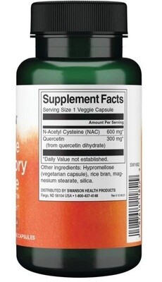Swanson Ultimate Respiratory Defense with NAC and Quercetin