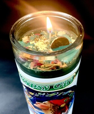 Dressed 7 Day Candle Gypsy