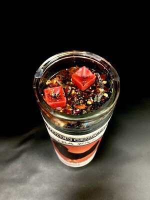 Dressed 7 Day Candle Black Chicken