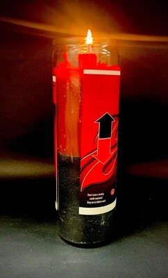 Dressed 7 Day Candle Reversible