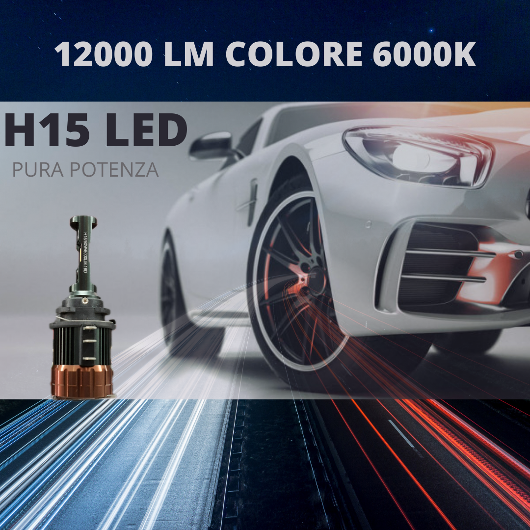 h15 led abbaglianti