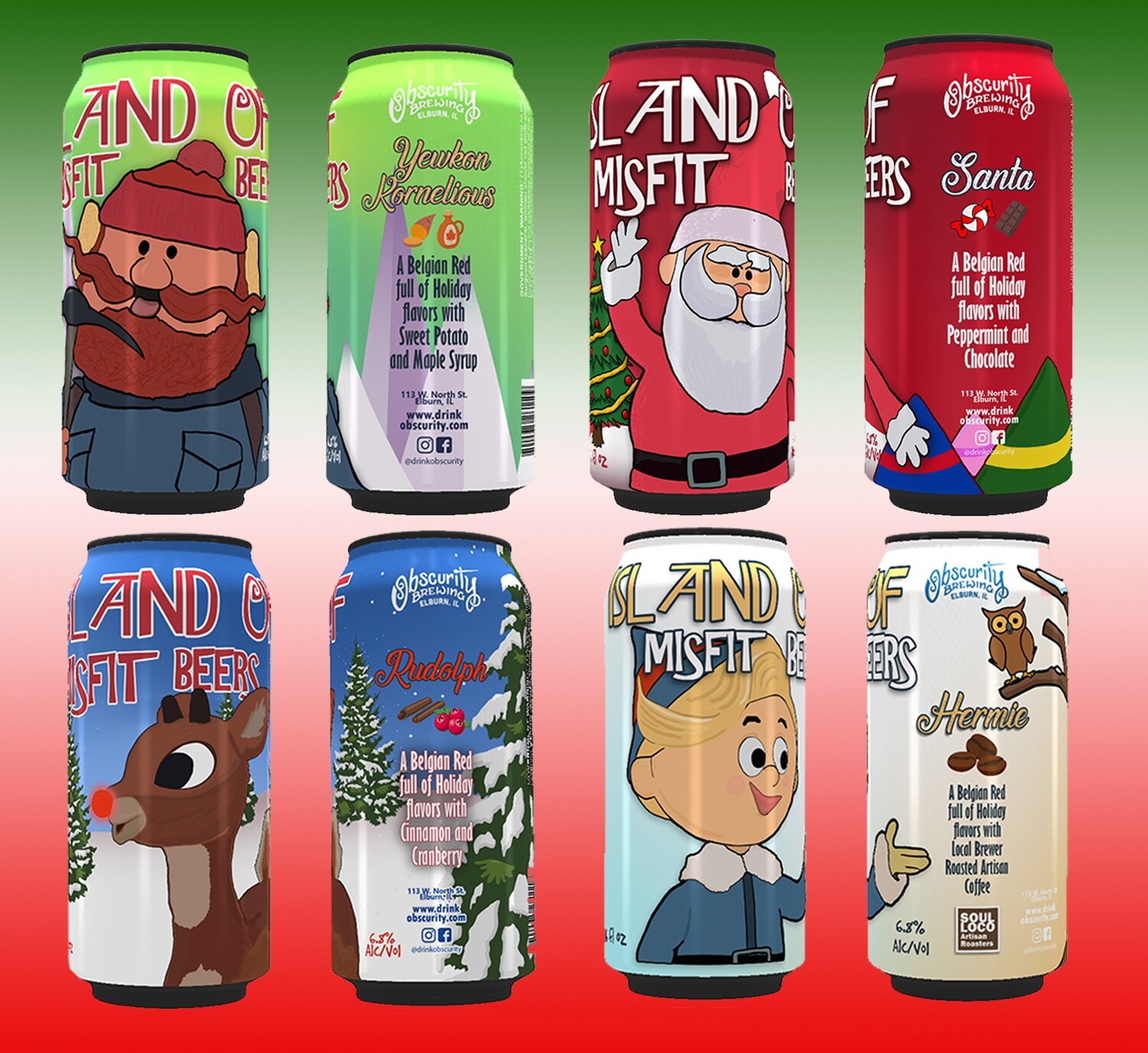 4PACK HOLIDAY Island of Misfit Beers