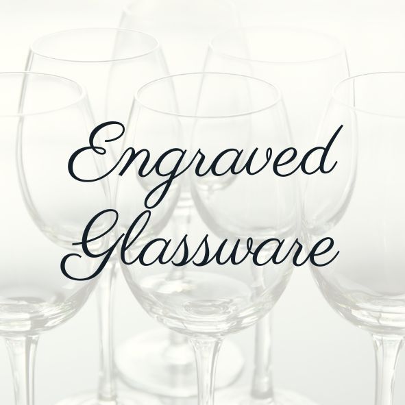 Engraved Glassware What Knots Printing & Framing Store What Knots