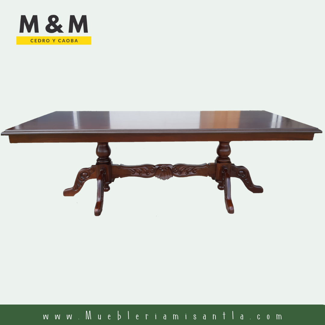 Bases de mesa talladas