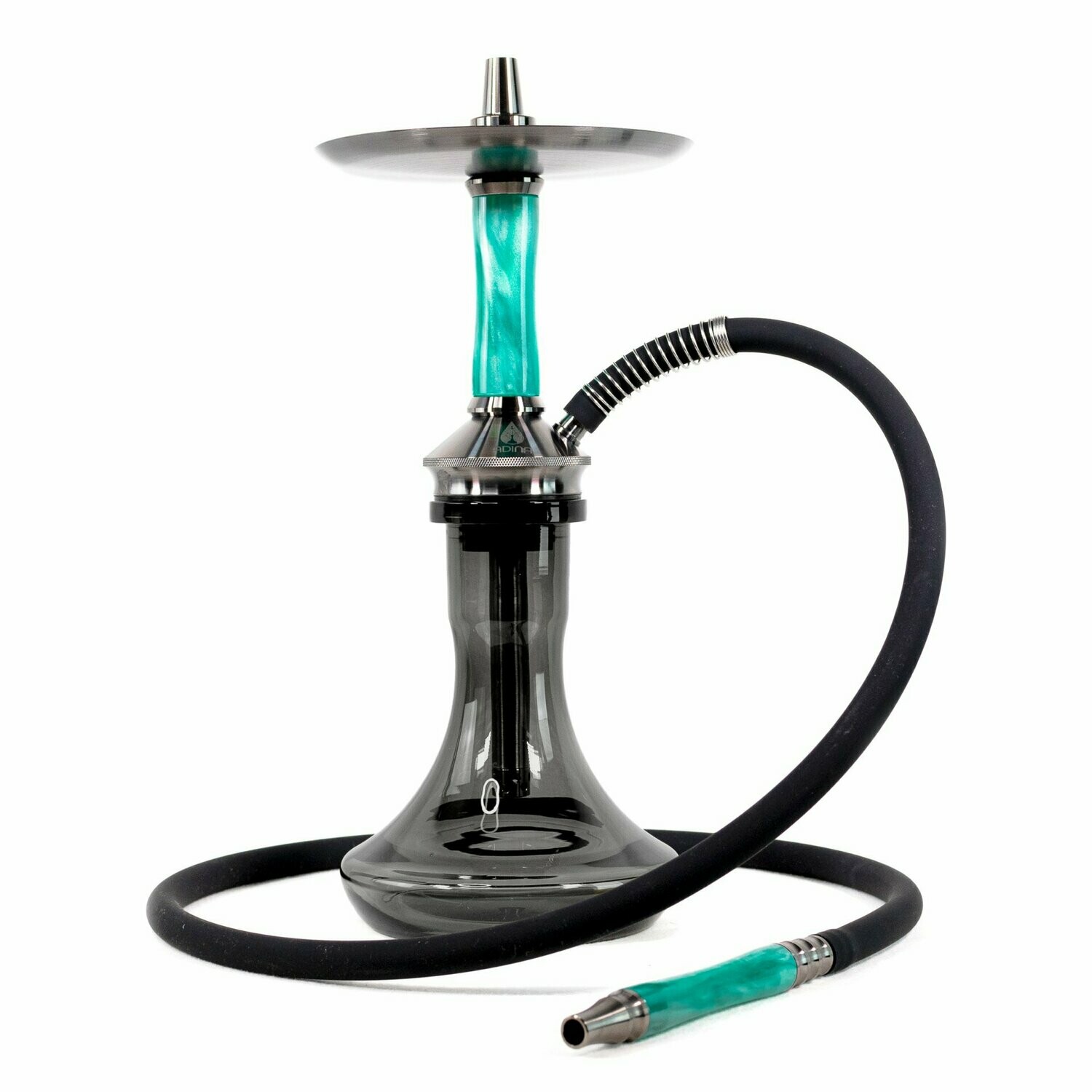 Adina Hookah Motion Small Black/ Shiny Mint