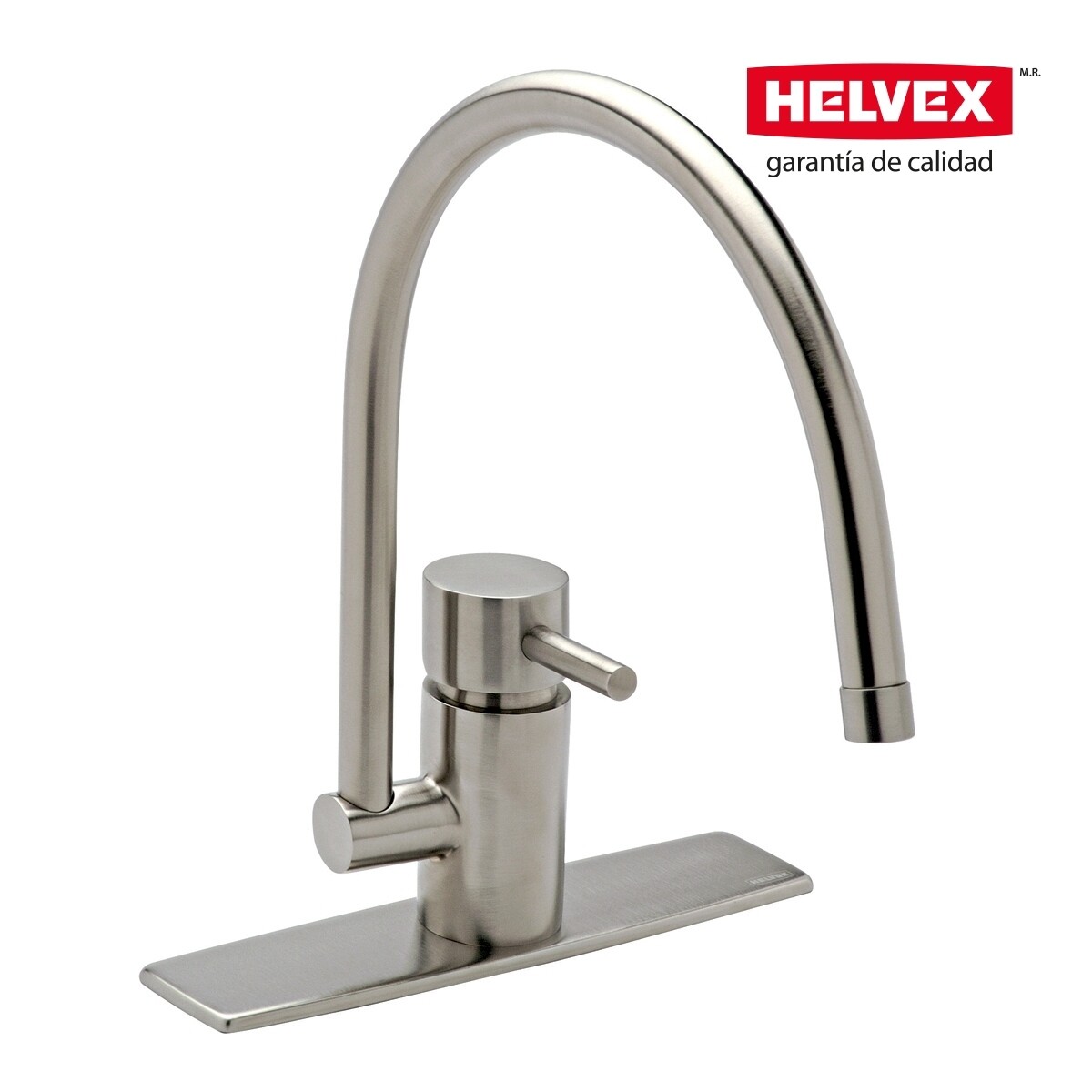 Llave monomando para fregadero de cocina Elite. Acabado SATIN DURAVEX