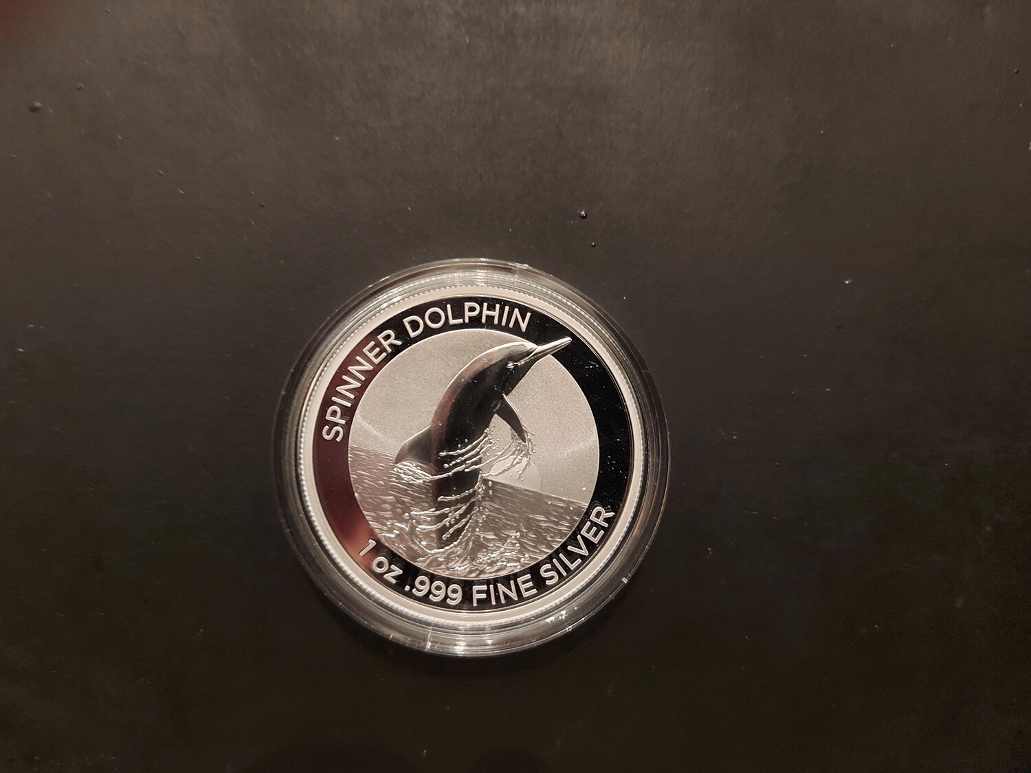 2020 AUSTRALIAN SPINNER DOLPHIN 1 OZ SILVER BULLION COIN