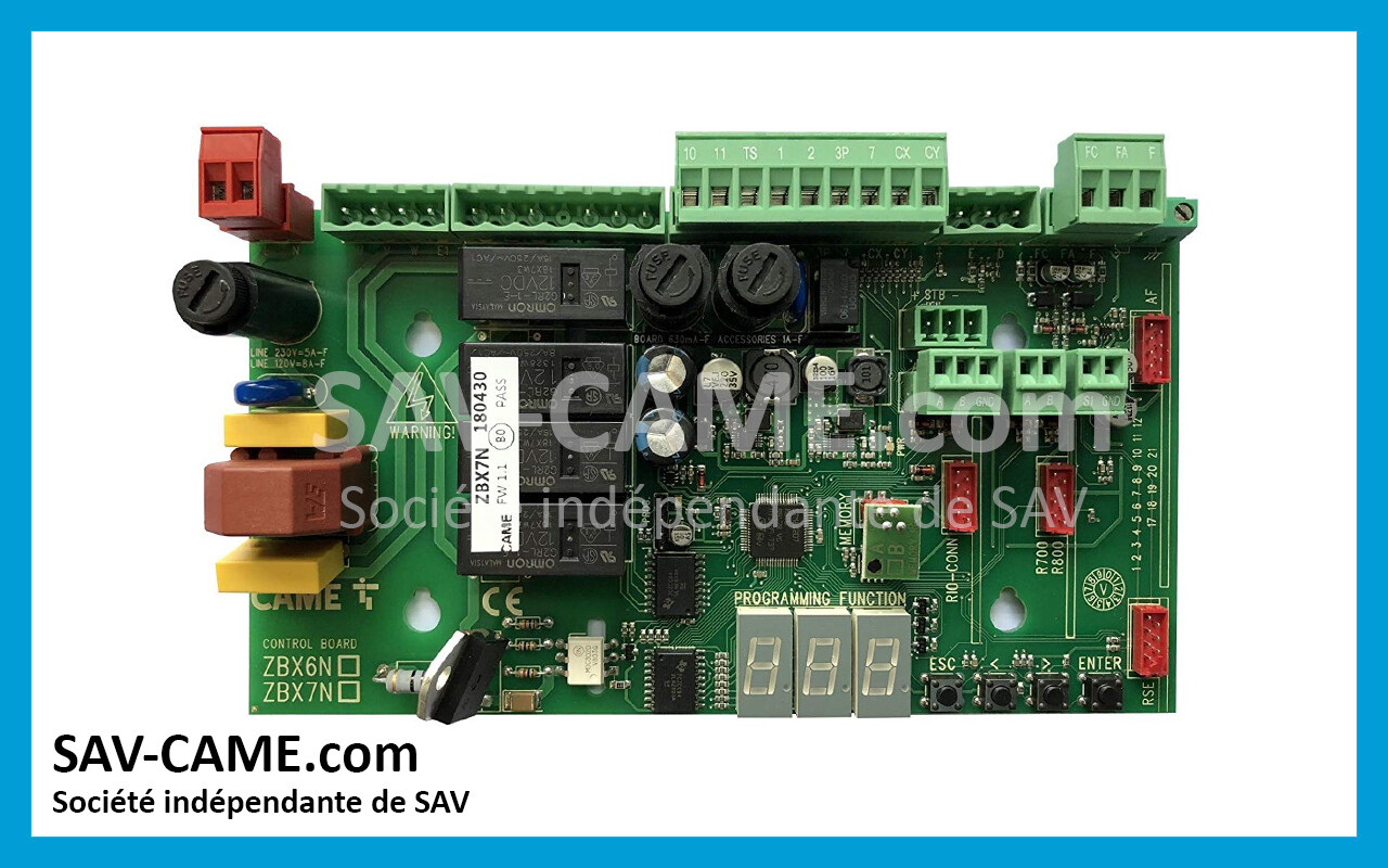 Carte Came ZBX7N — free download