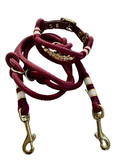 Lovely Red Tauhalsband