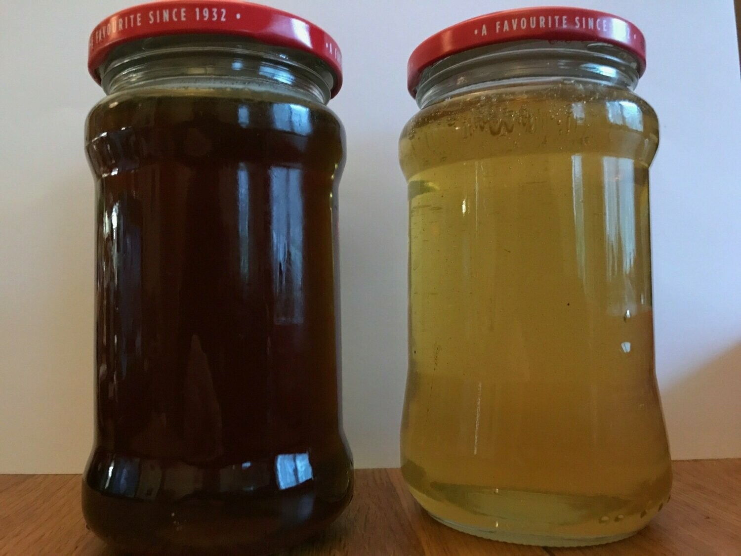 Jars of Raw Irish Honey