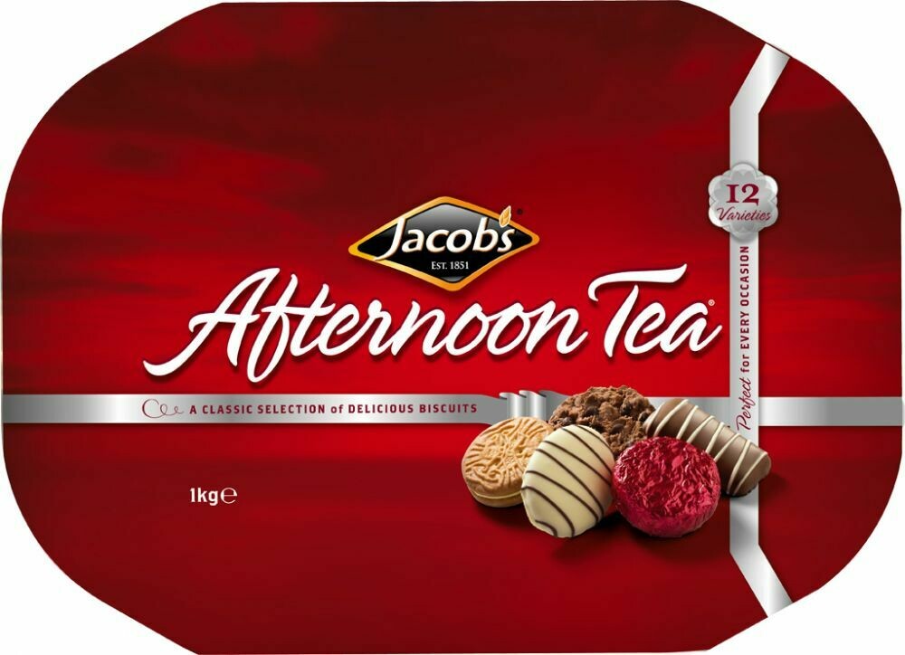 Jacobs Afternoon Tea Tin of Cookies Irish Cookies