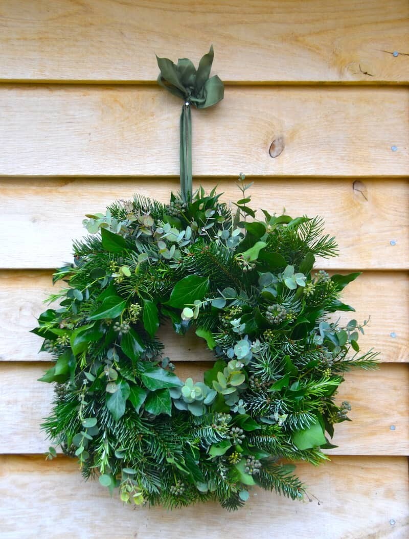 Green Christmas Wreath 