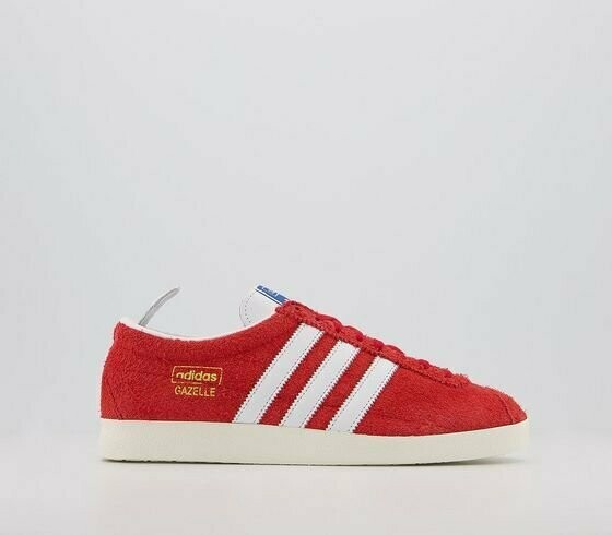 BESPOKE - adidas Custom - Man Utd- Bruno Fernandes - Gazelle vintage red