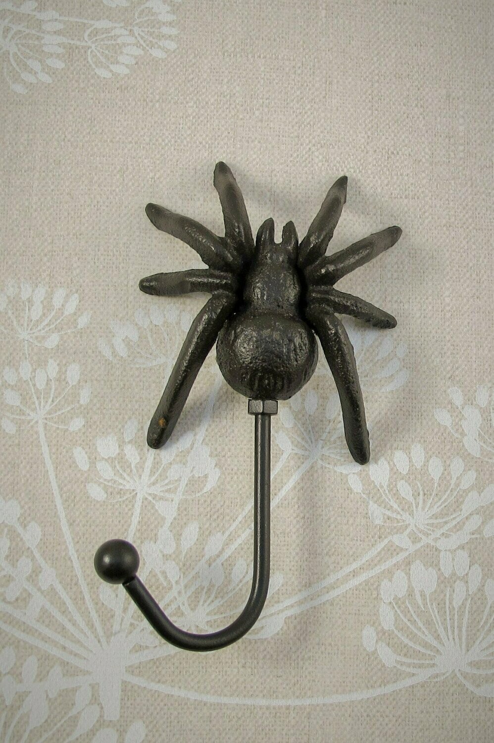 Black Cast Iron Spider Hook