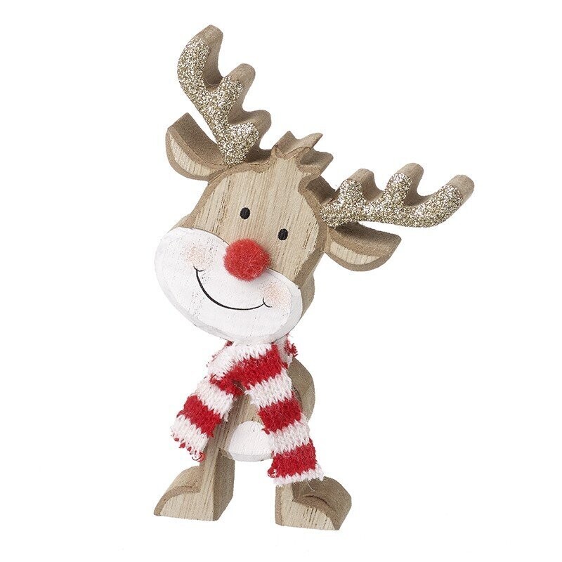 Small Wooden Reindeer