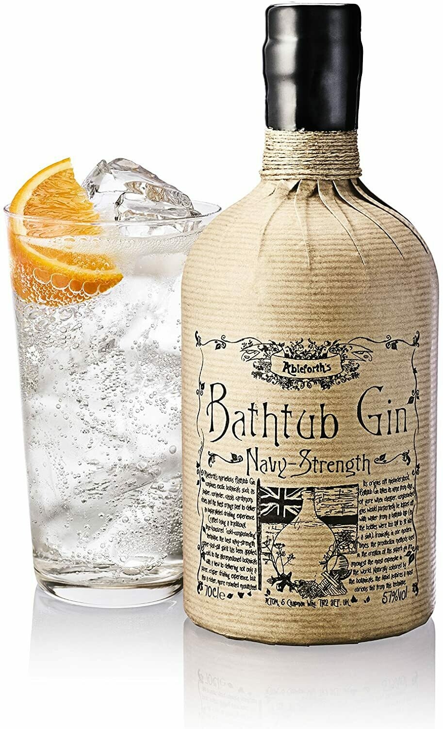 Ableforth'S Bathtub Navy Strength Gin 700 Ml