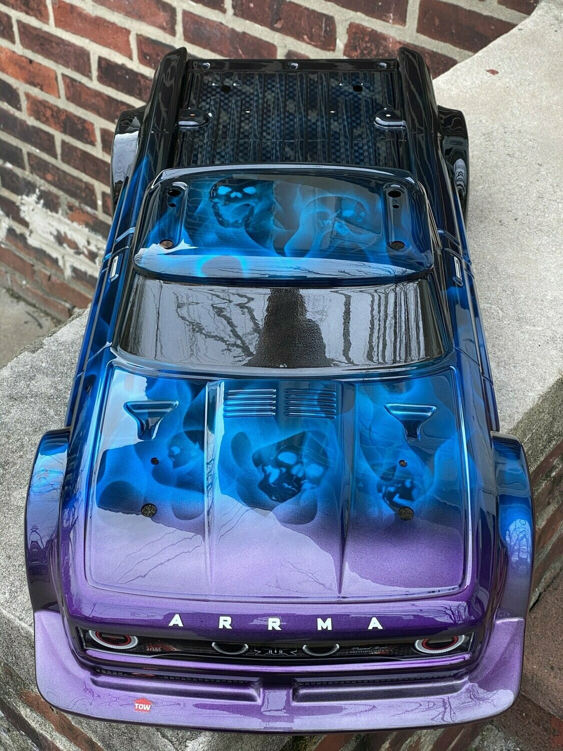 ARRMA INFRACTION CANDY GHOST FLAMES