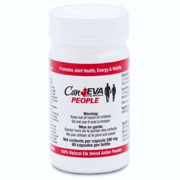 CanEVA Elk Velvet Antler Human and Pet Capsules 60 count EStore