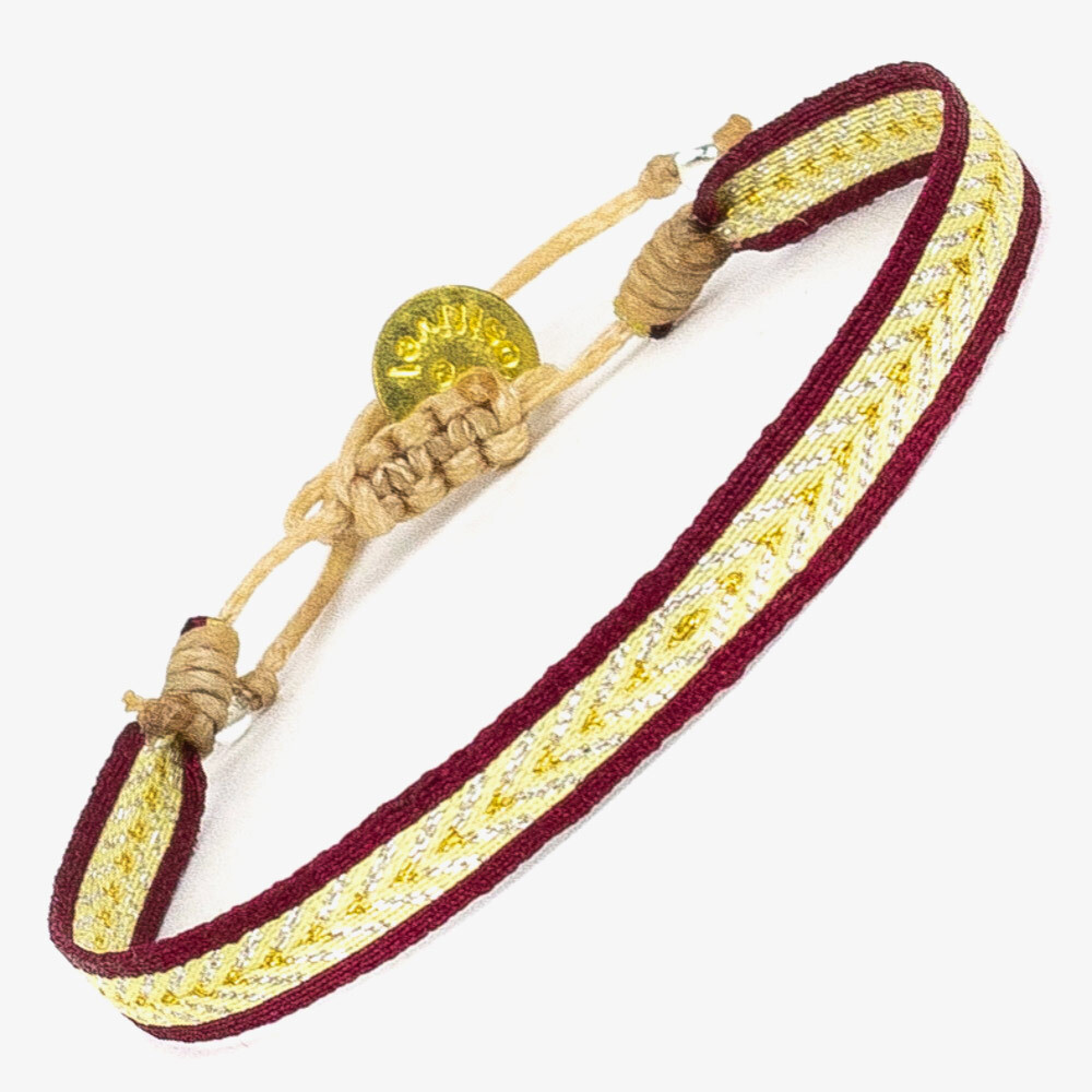bracelet yellow & red