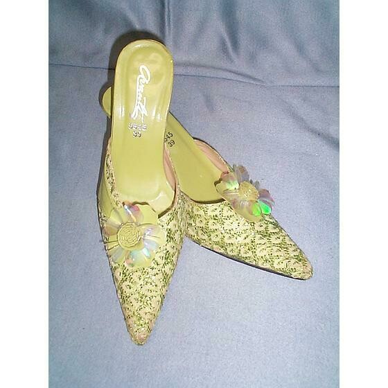 chaussure talon paillette