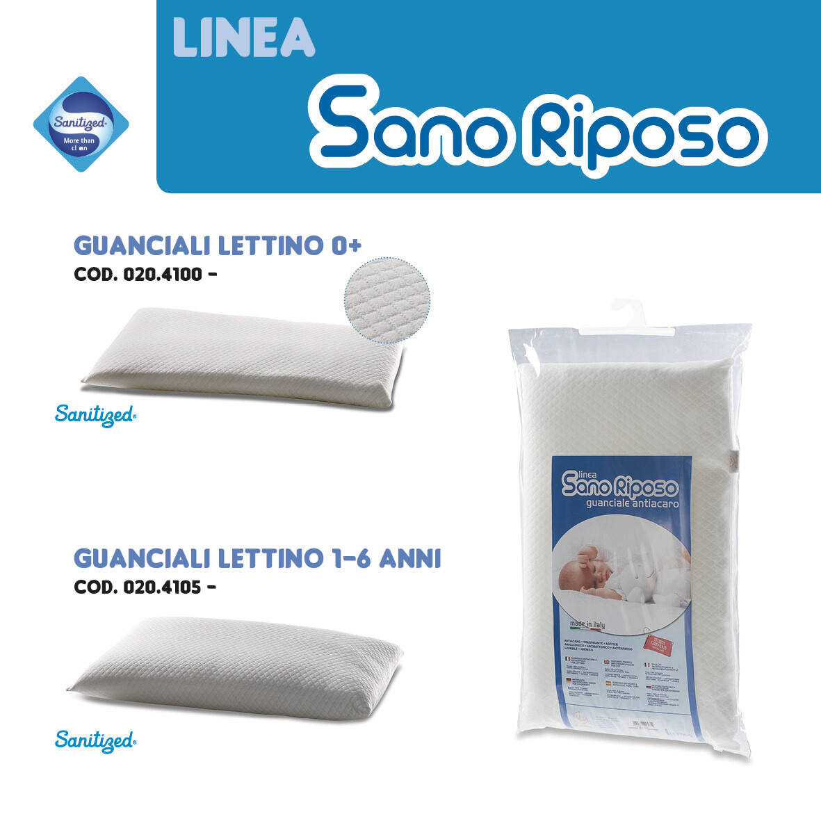 Materasso Lettino Dormio 70x140 Cm - Traspirante, Antiacaro, Antibatterico, Altezza 12 Cm, Nucleo Eliocel