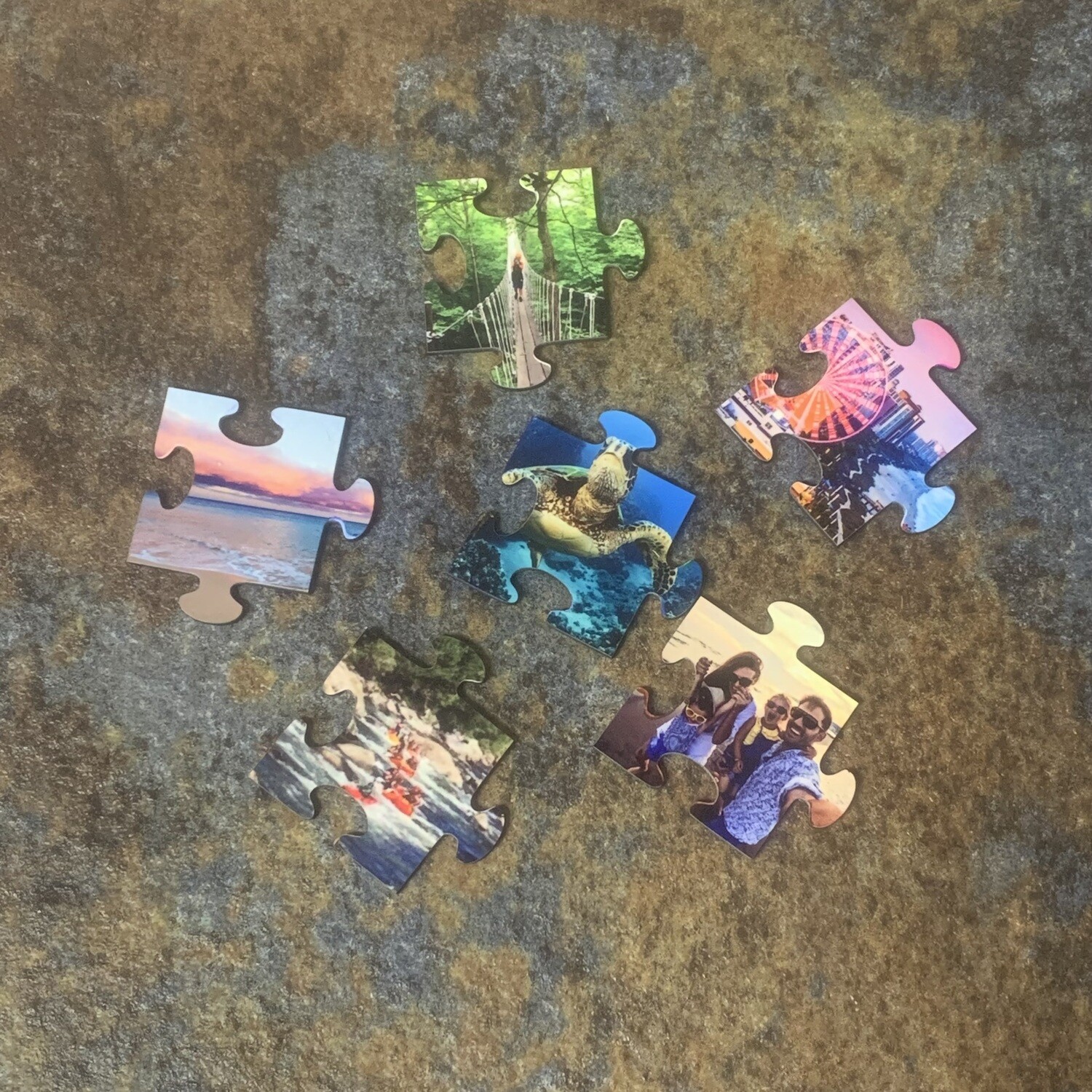 Puzzle Shaped Picture Frames