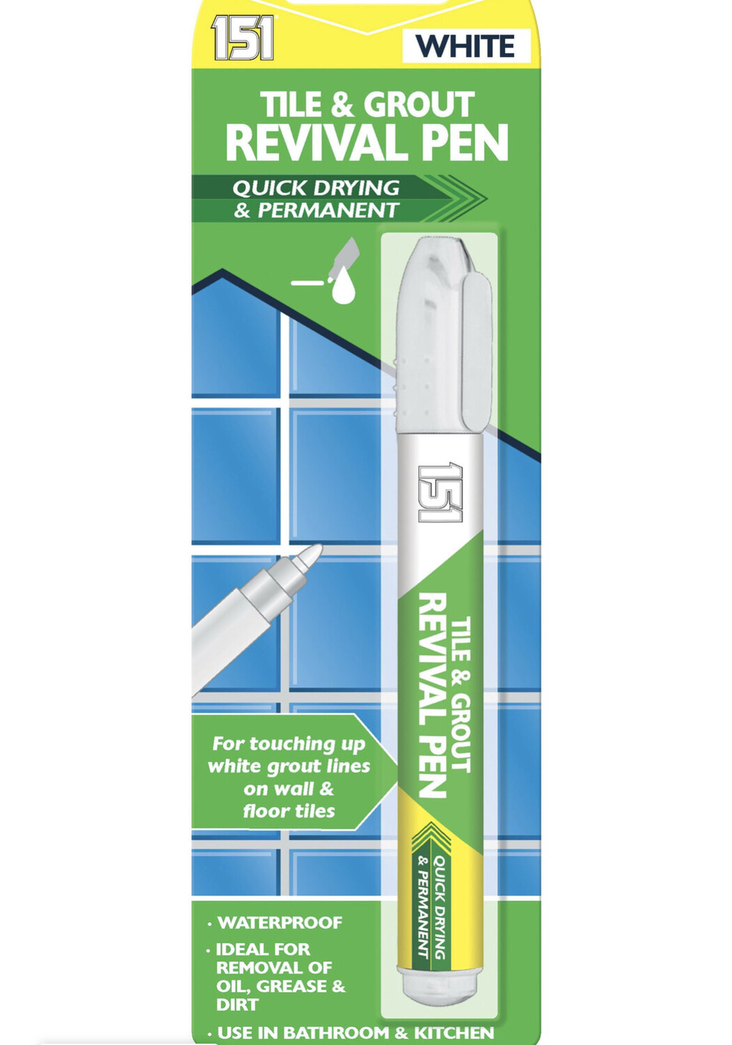 Tile And Grout Revival Pen White