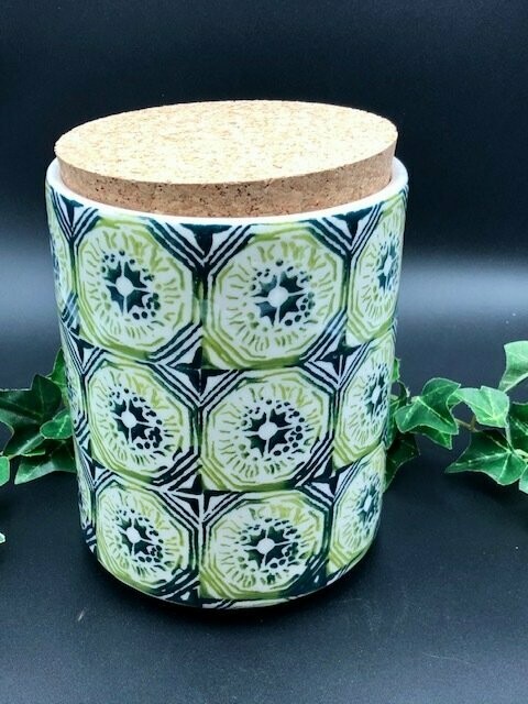 Keramik-Vorratsdose mit Deckel