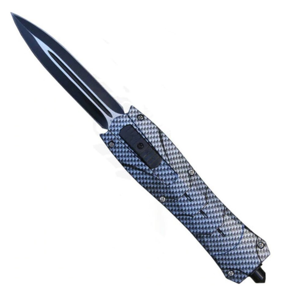 DELTA FORCE OTF DAGGER AUTOMATIC KNIFE CARBON