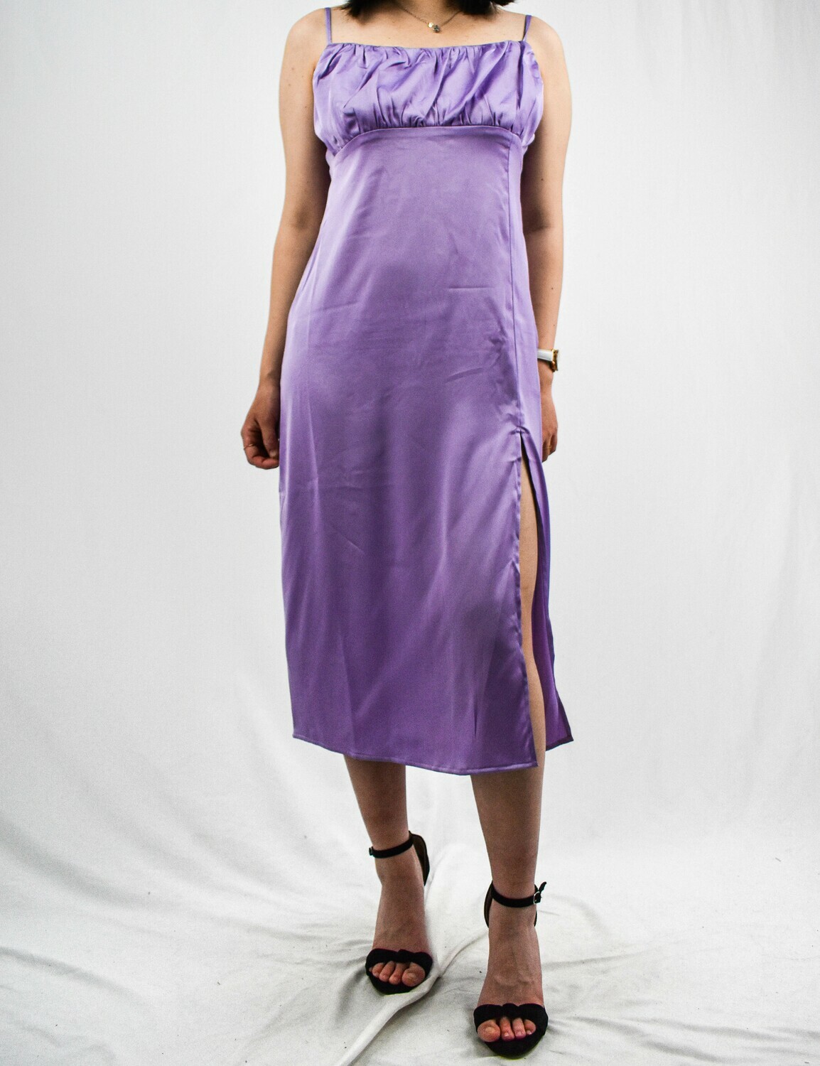Lavender Midi Dress – Get Thrifty UBC – UBC's first thrift store!