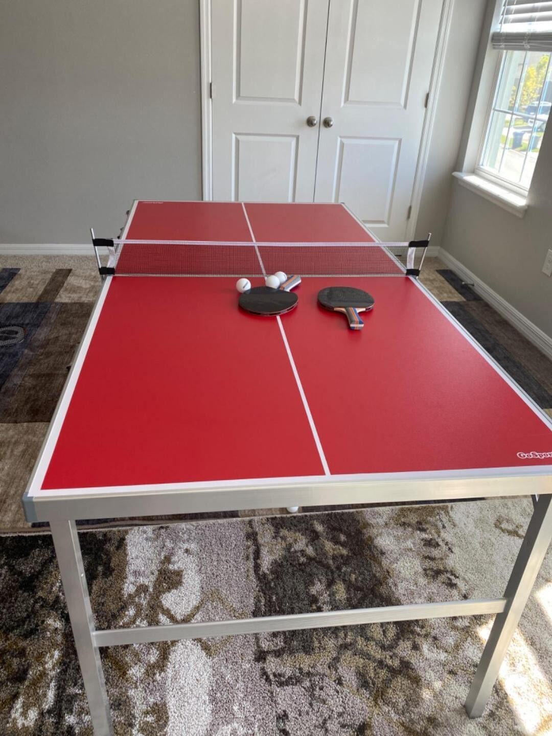 Ultimate Table Tennis Kit Versatile Indoor/Outdoor MidSize Game Set