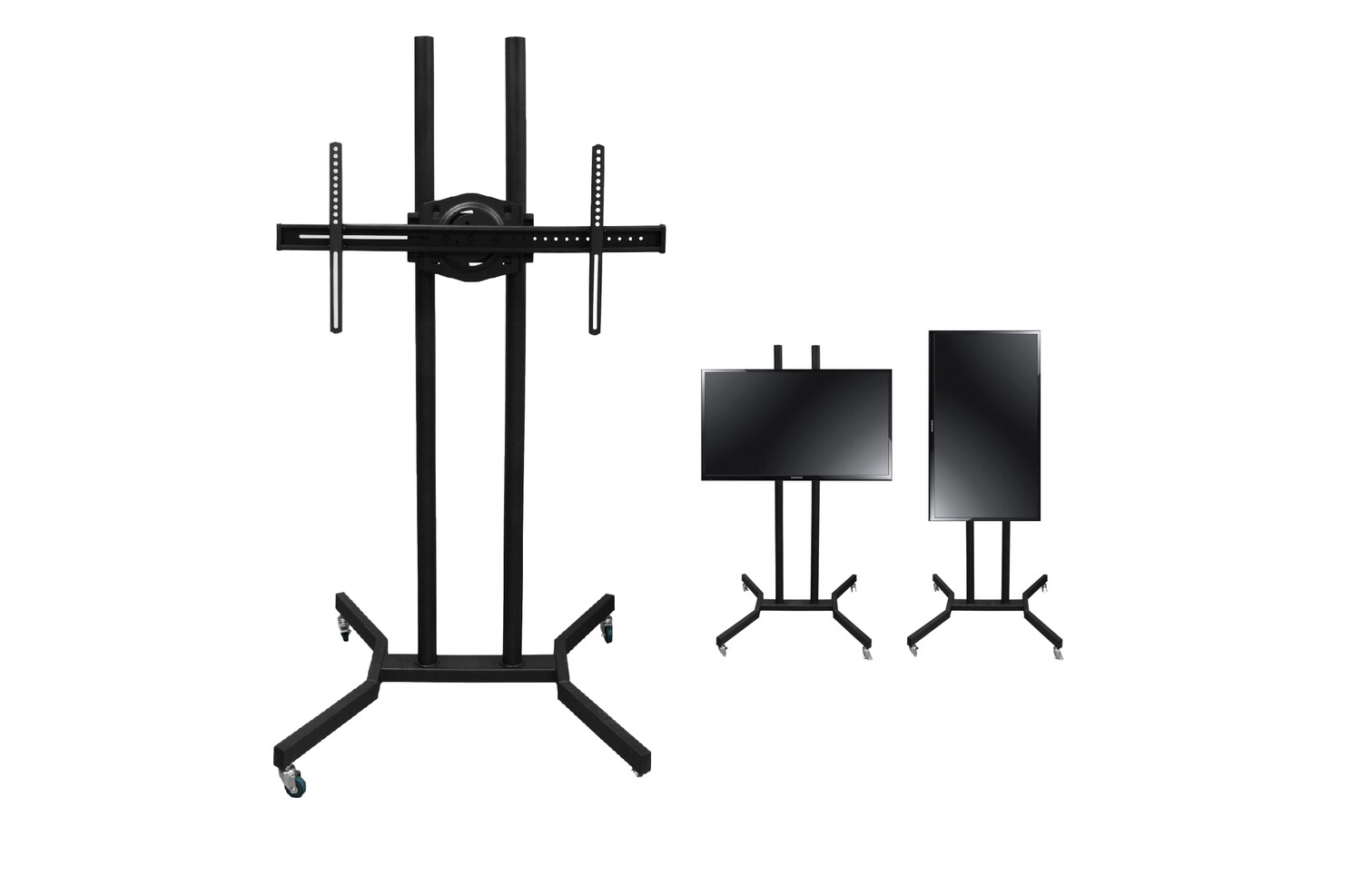 Nippon America Rolling TV Floor Stand