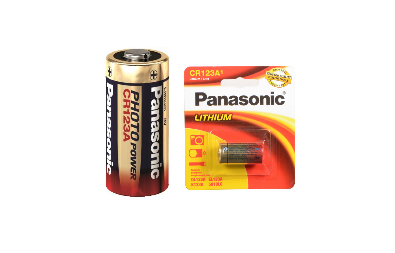 Panasonic | CR123A 3Volt Lithium Batteriy