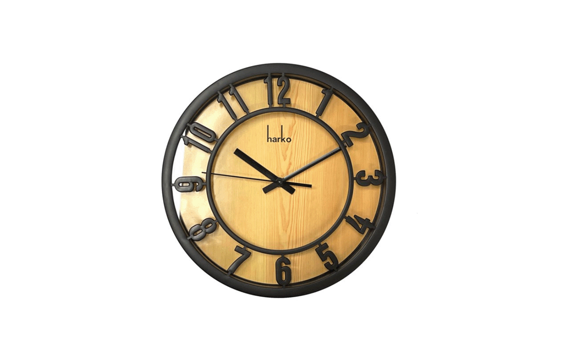 Harko 13" Round Wall Clock 592