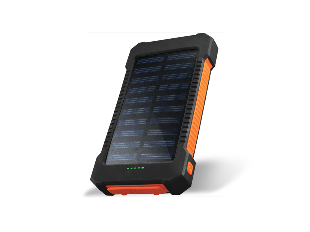 Chargeworx CX6560BK 10000mAh Solar Power Bank