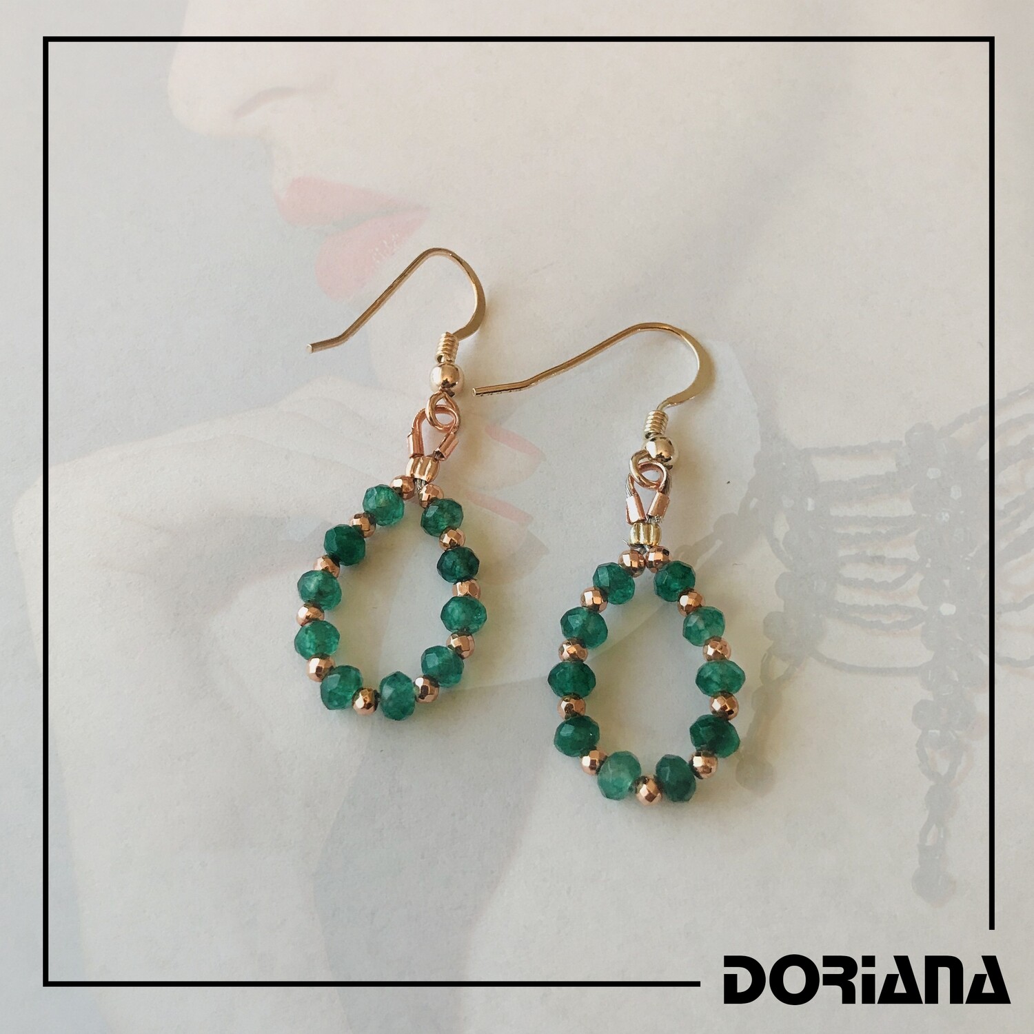 Orecchini A Goccia Eleganti Per Donna - Design Minimal E Chic In Ottone, Gioiello Perfetto Per Il Look Di Tutti I Giorni - 4