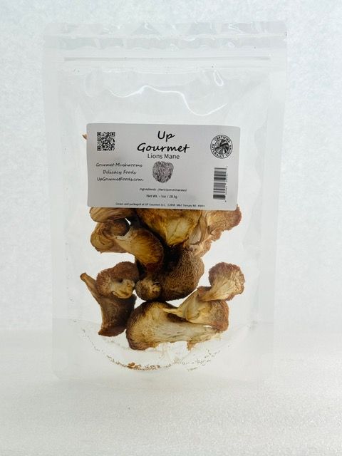 Lions Mane Mushrooms  ~1.5 oz (dried)