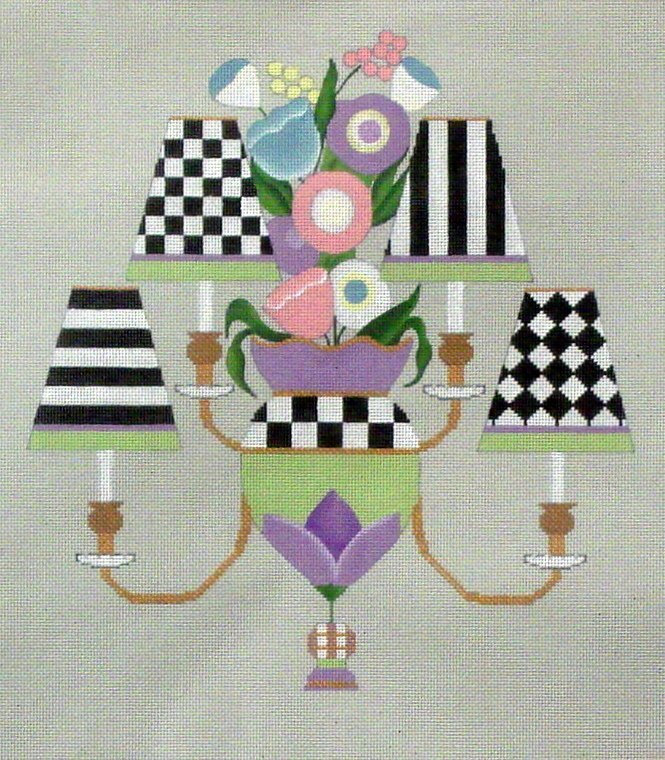 Chandalier, includes Stitch Guide (Handpainted by Sew Much Fun)*Product