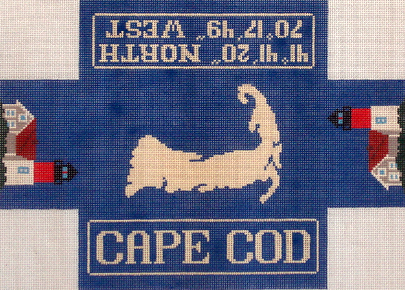 Cape Cod Doorstop (Handpainted by Silver Needle) Needlepoint Canvases