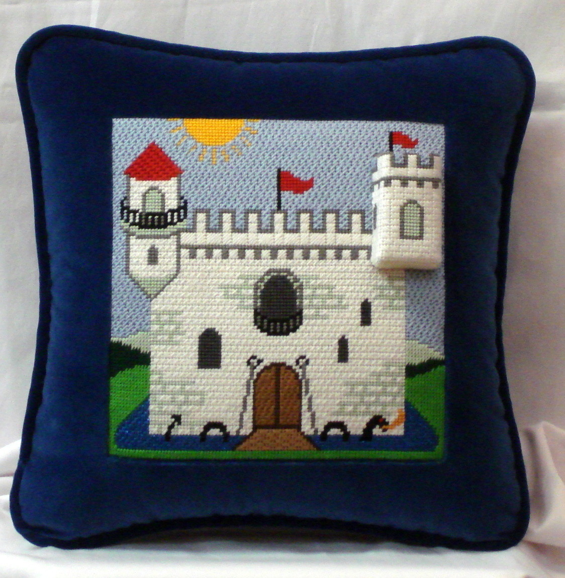 Castle Tooth Fairy Pillow (Julia’s Needlework)*Product may take longer