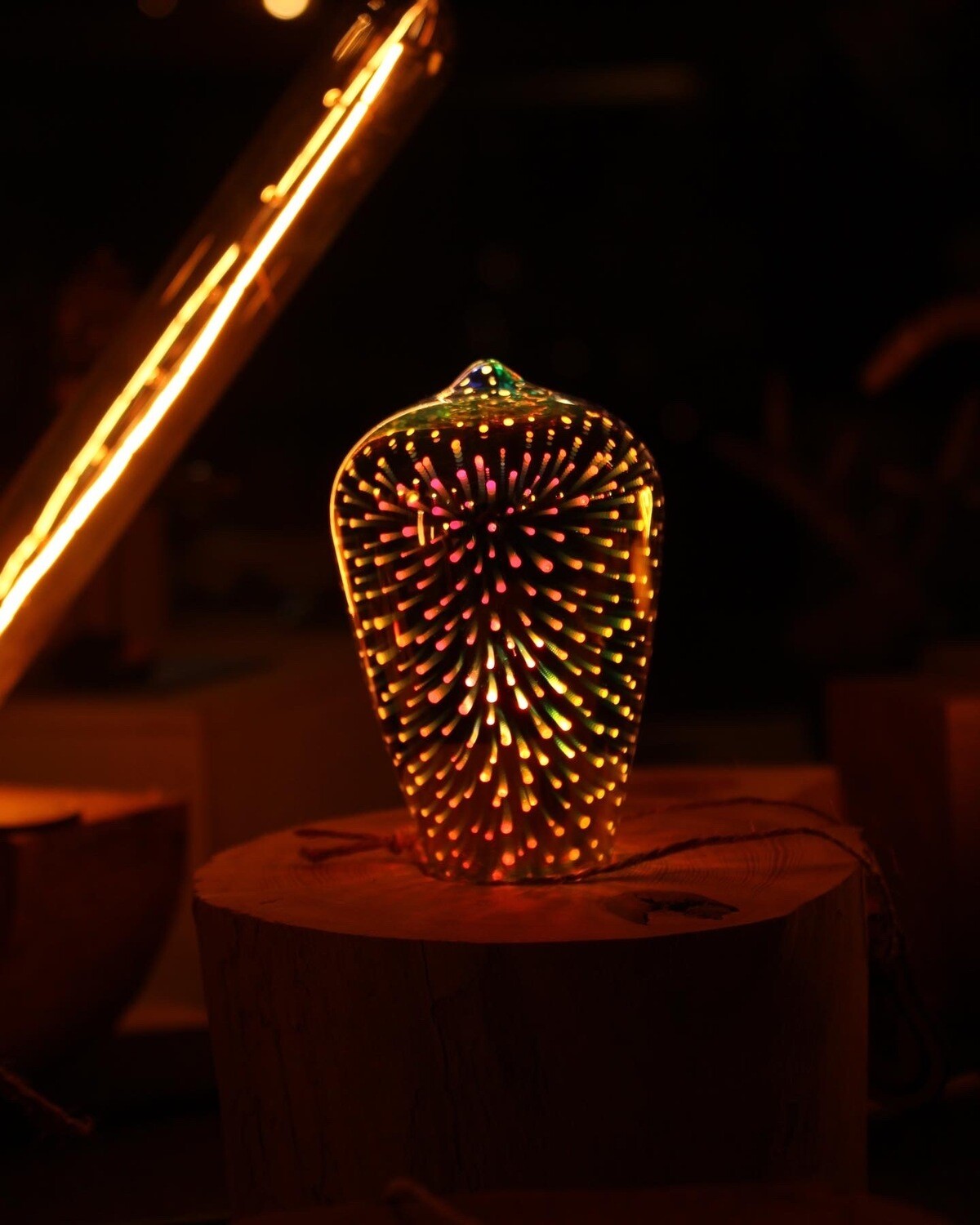 Etwas Farbe - Rainbow Glühbirne E27