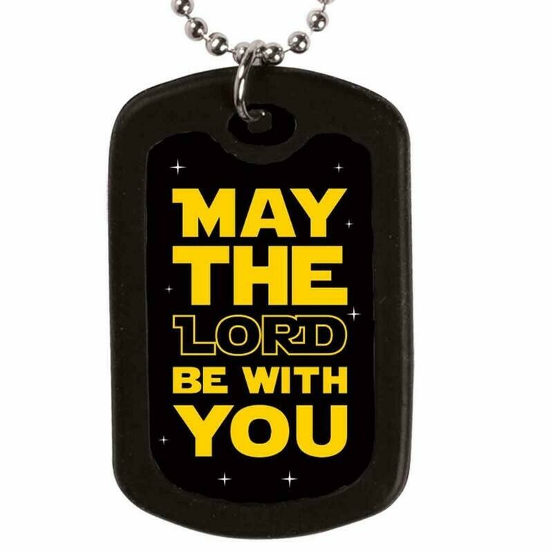 Faith tag necklace-May the Lord
