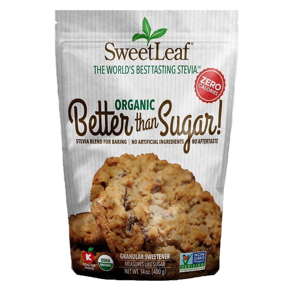 Sweet Leaf Organic Better Than Sugar Stevia Blend