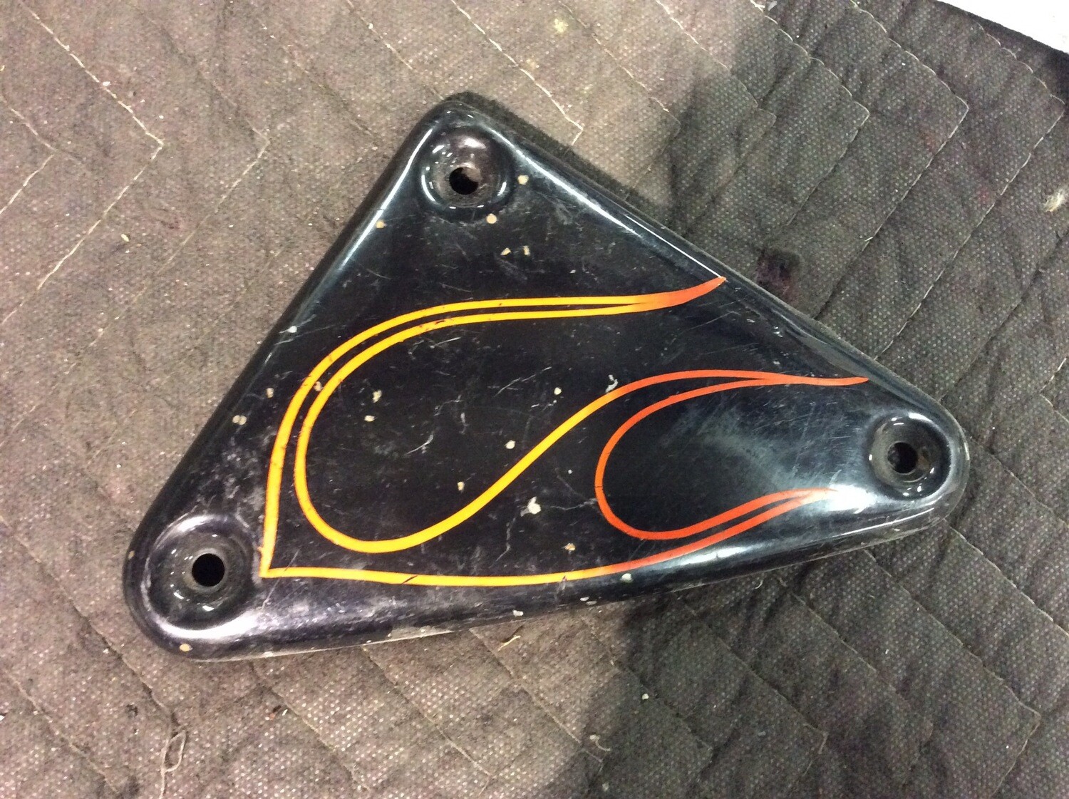 8203 Harley Sportster Chrome Ignition Module Trim Cover 6632882T